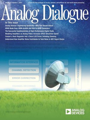 cover image of Analog Dialogue, Volume 47, Number 1